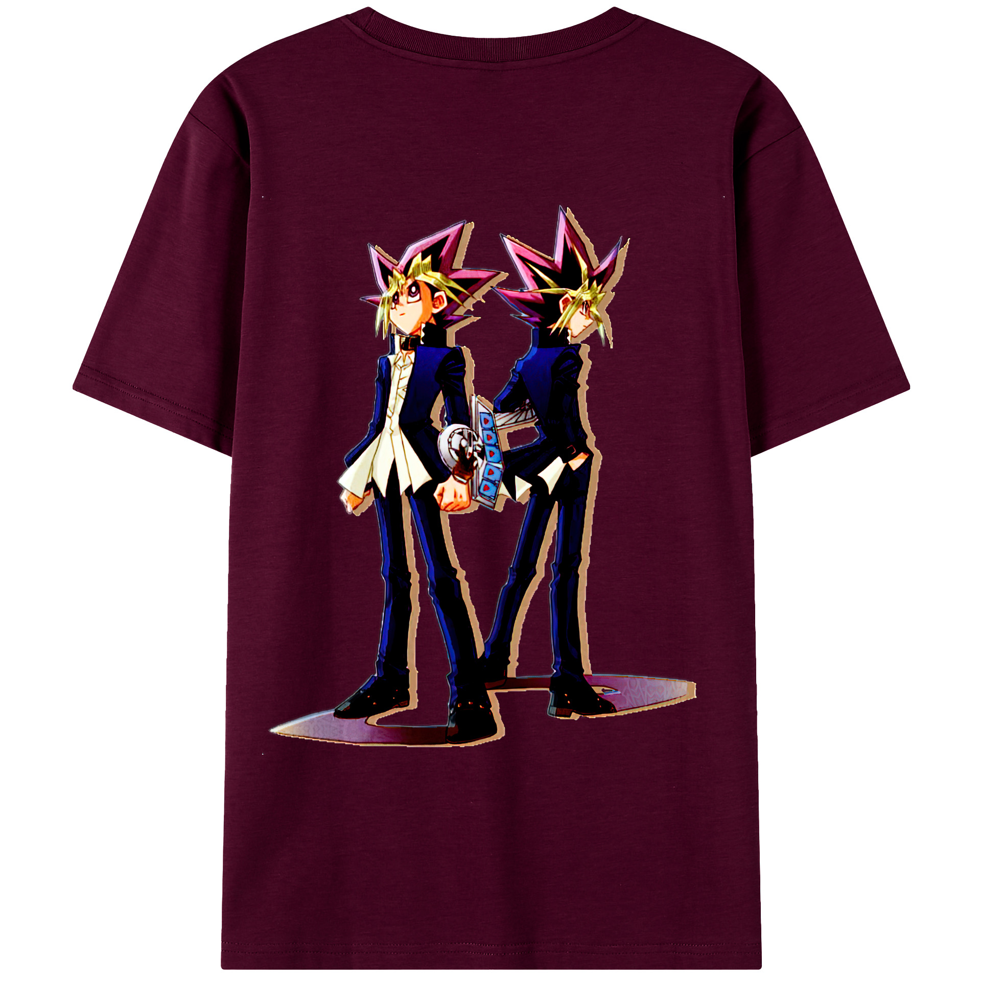 （画像用） 遊☆戯☆王 Yu-Gi-Oh! レディース半袖Tシャツ(バックプリント)